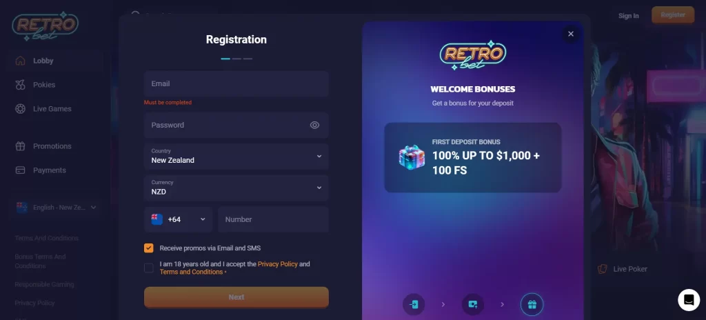 Sign Up Form